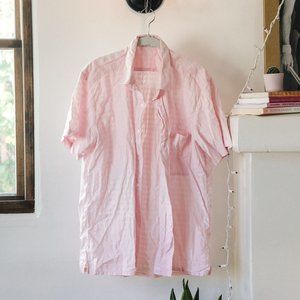 Vintage Pink American Apparel Button Down